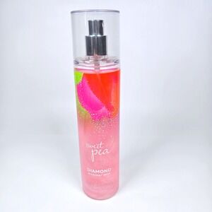 Bath & Body Works Diamond Shimmer Mist‎ Sweet Pea 8 oz Spray